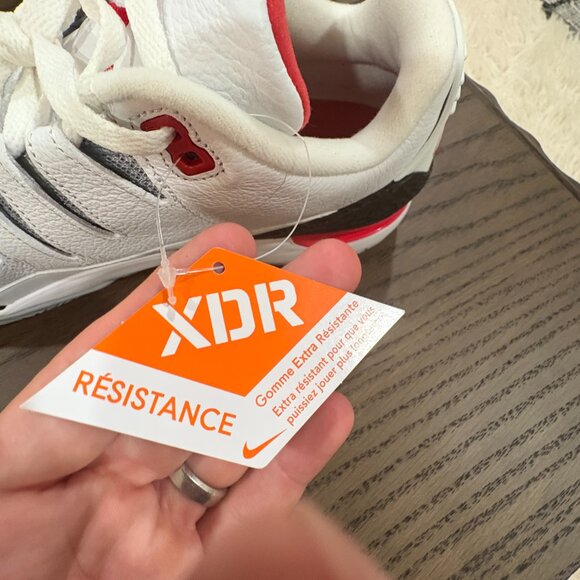 DEADSTOCK - Fire Red Nike Zoom Vapor AJ3 Men's Size: 10 (U.S. Open) - Picture 13 of 15